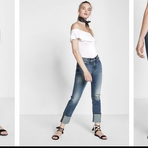 Express mid rise skinny jeans nwt size 4